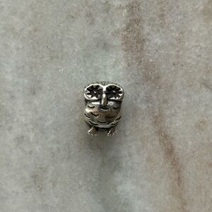 Silver Owl Pandora Charm (Retired)